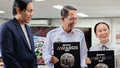 KAHMI Batam Bangga, Kepemimpinan Amsakar–Li Claudia Raih Tribun Batam Awards 2025