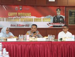 Kapolresta Barelang Coffee Morning Bersama Insan Pers di Batam, Perkuat Sinergi dan Silaturahmi