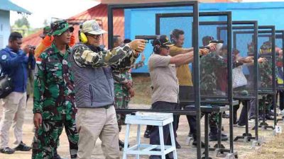 Lanud RHF Gelar Latihan Menembak untuk Tingkatkan Profesionalisme Prajurit