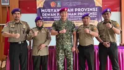 Agus Wibowo Pimpin IARMI Kepri 2025-2029