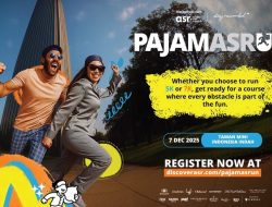 PajamASRun Ascott Indonesia: Lari Unik Bertema Piyama di TMII, 7 Desember 2025