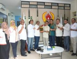 Usep RS Sambut Kunjungan DPRD Riau di KONI Kepri, Bahas Pembinaan Atlet
