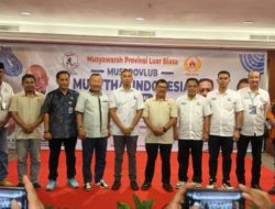 Musprovlub Muaythai Kepri, Usep RS Tekankan Pembinaan Atlet dan Persatuan