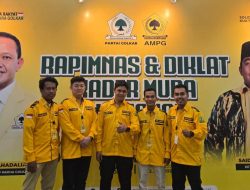 Utusan Golkar Kepri, Andre Fitri Yanto Ikuti Rapimnas AMPG dan Diklat Kader Muda Nasional